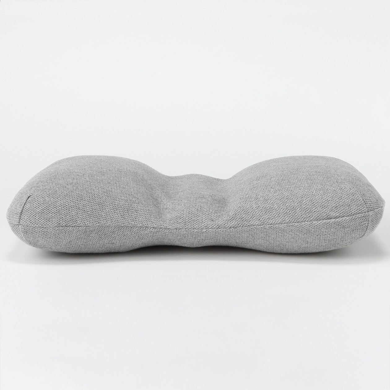 ウレタンフォーム背あてクッション／杢グレー