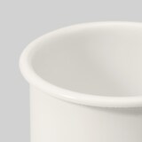 液体とニオイが漏れないバルブ付密閉ホーロー保存容器・丸型