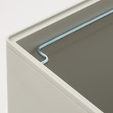 ポリプロピレンごみ箱・角型・袋止め付／大（約１１Ｌ）（Ｇ）