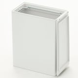 ポリプロピレンごみ箱・角型・袋止め付／小（約３Ｌ）（Ｇ）