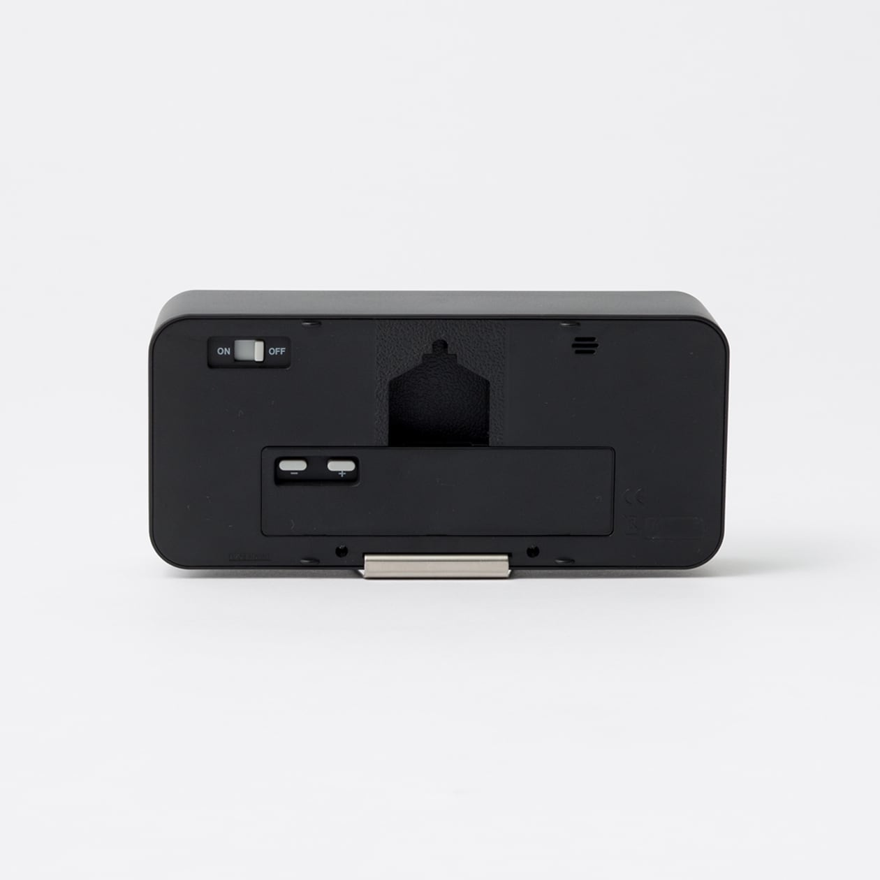 パーツ】デジタル時計・中 ブラック 電池ふた | 無印良品