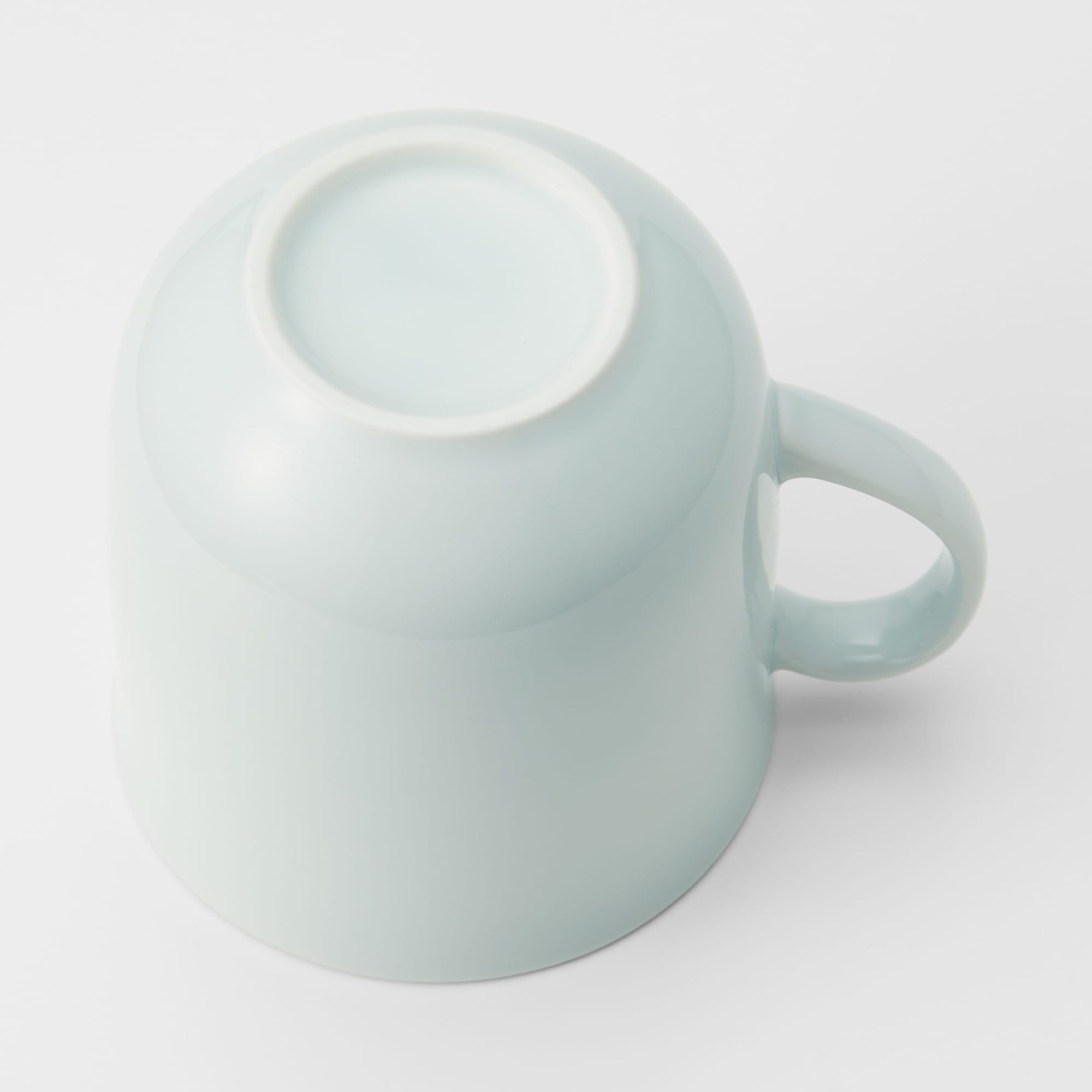 青白磁　マグカップ