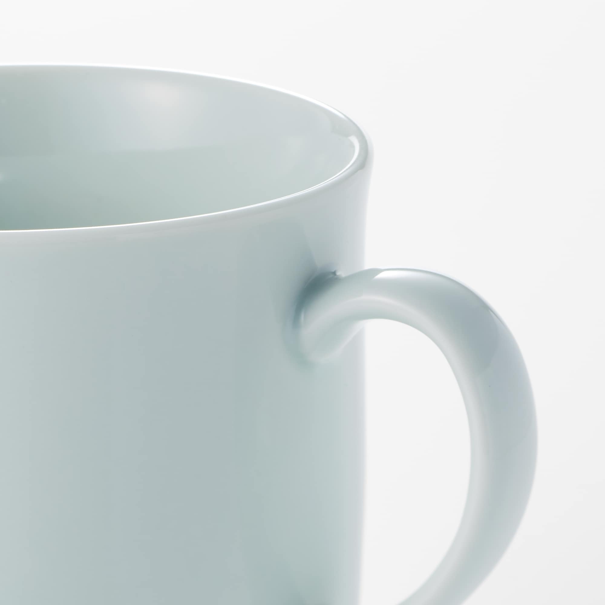 青白磁　マグカップ