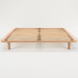 ベッドフレーム・クィーン・オーク材