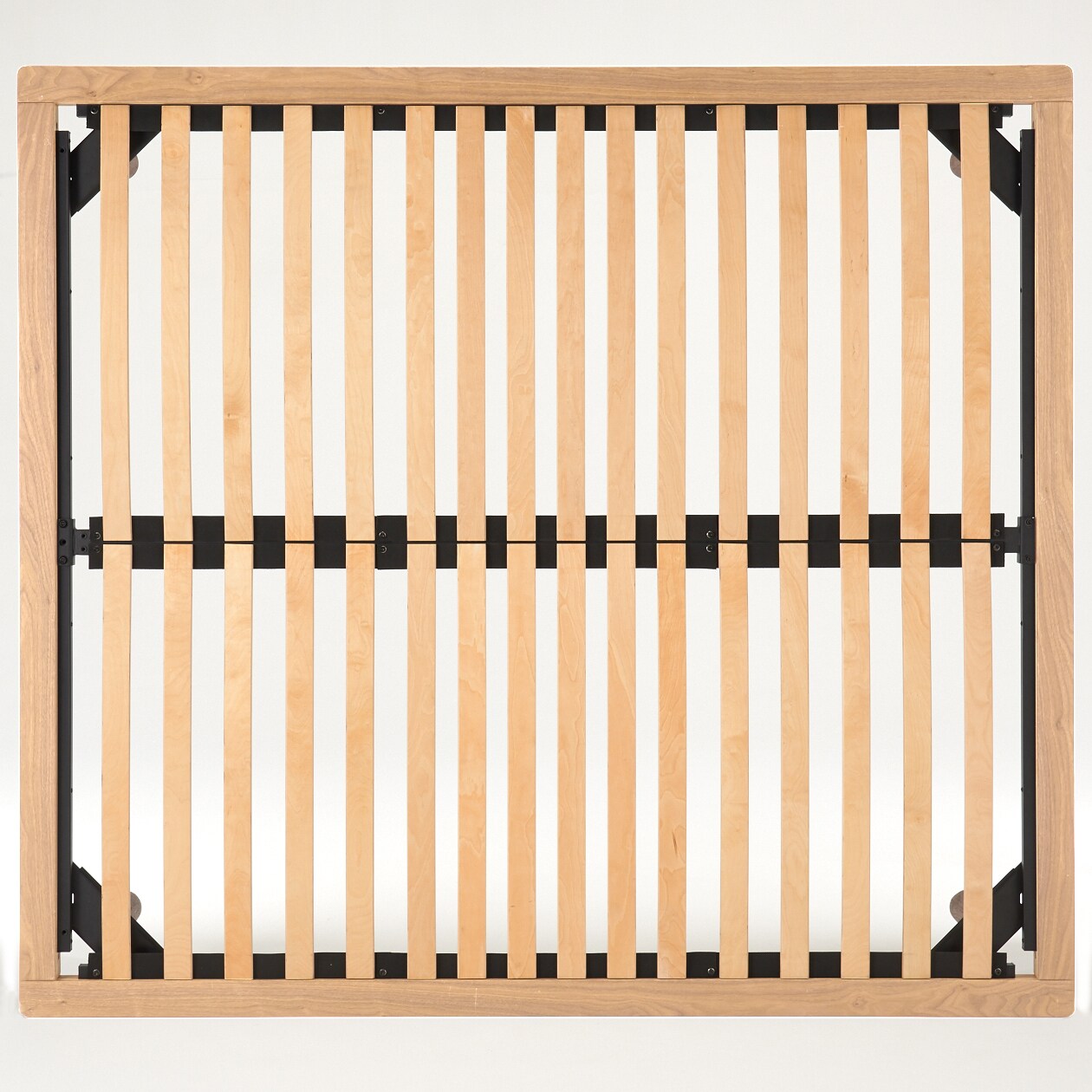 ベッドフレーム・クィーン・オーク材