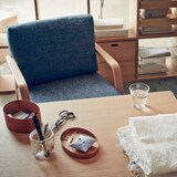 リビングでもダイニングでもつかえるソファチェア（モールドクッション仕様）