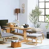 リビングでもダイニングでもつかえるベンチ・２（モールドクッション仕様）