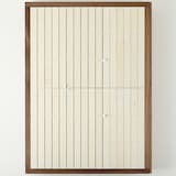 収納ベッド・クイーン・オーク材