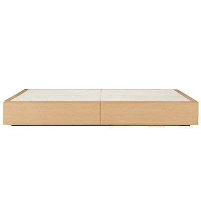 収納ベッド・クイーン・オーク材