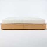 収納ベッド・キング・オーク材