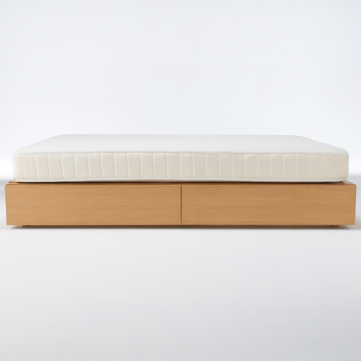 収納ベッド・キング・オーク材