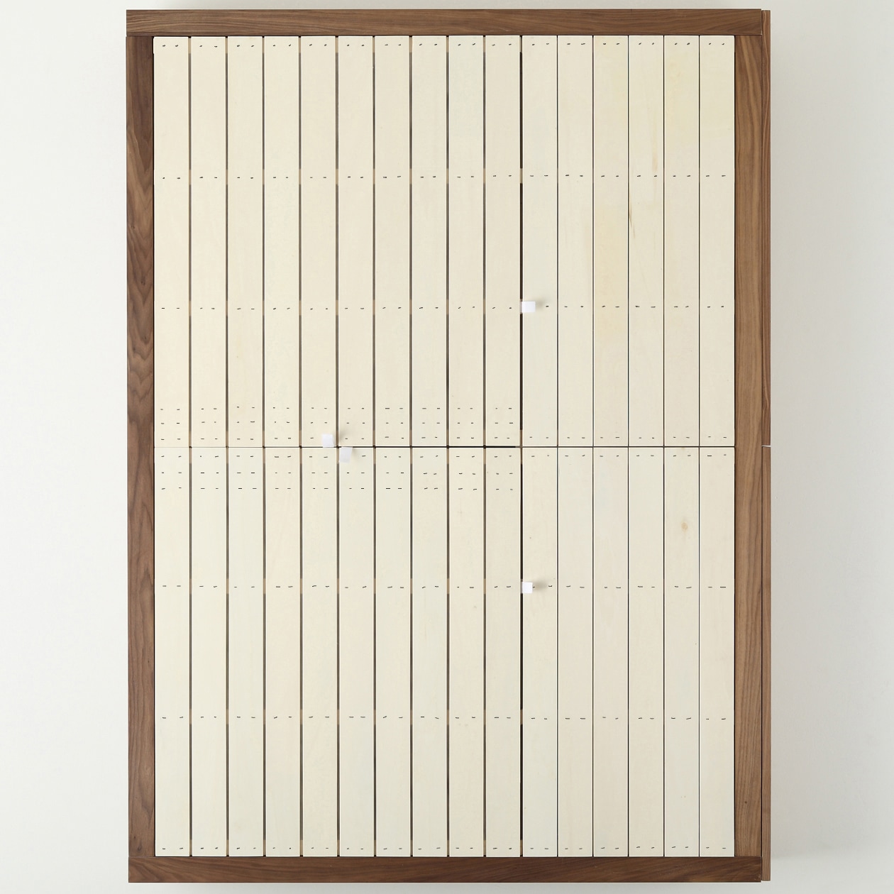 収納ベッド・クイーン・ウォールナット材