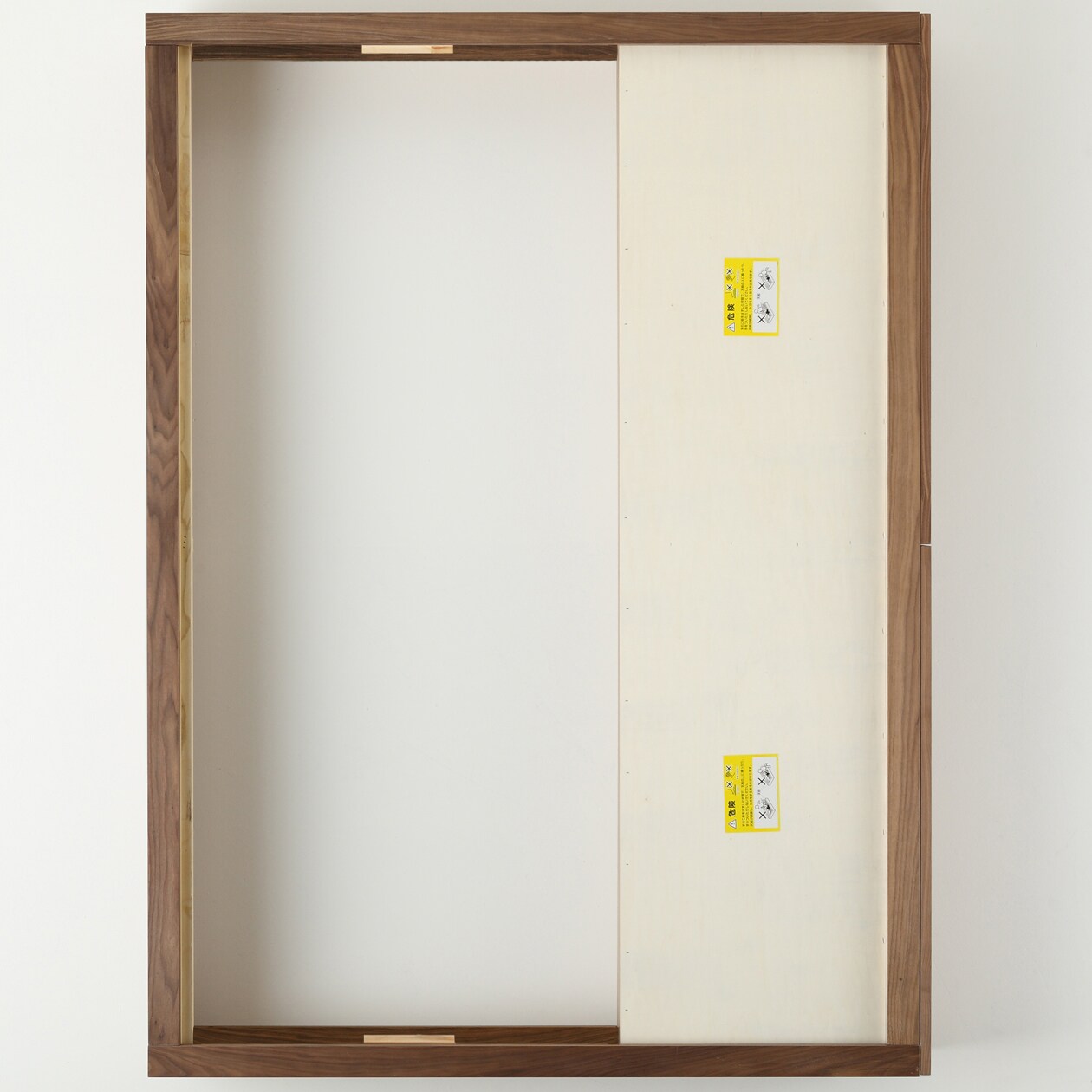 収納ベッド・クイーン・ウォールナット材