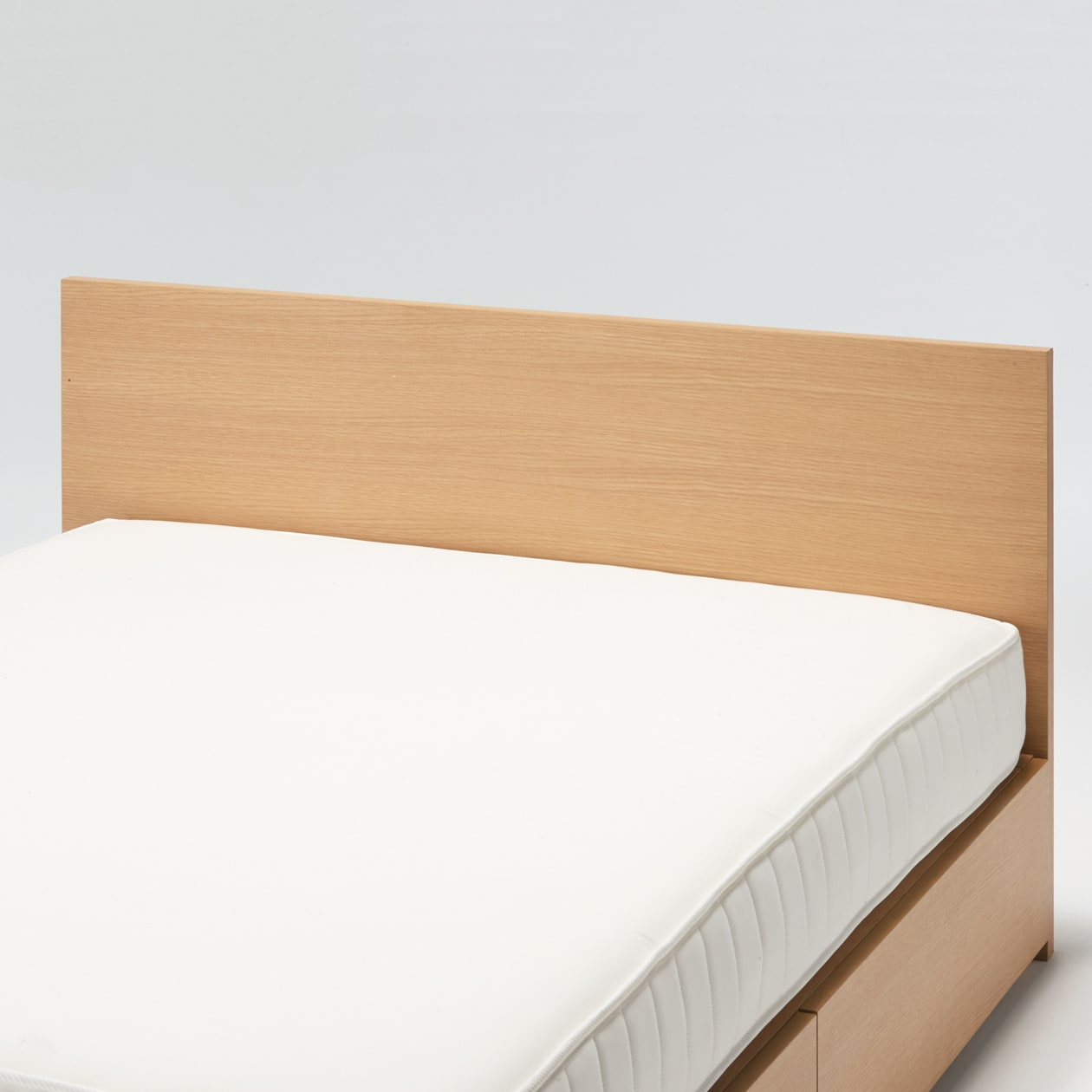 収納ベッド用ヘッドボード・キング・オーク材