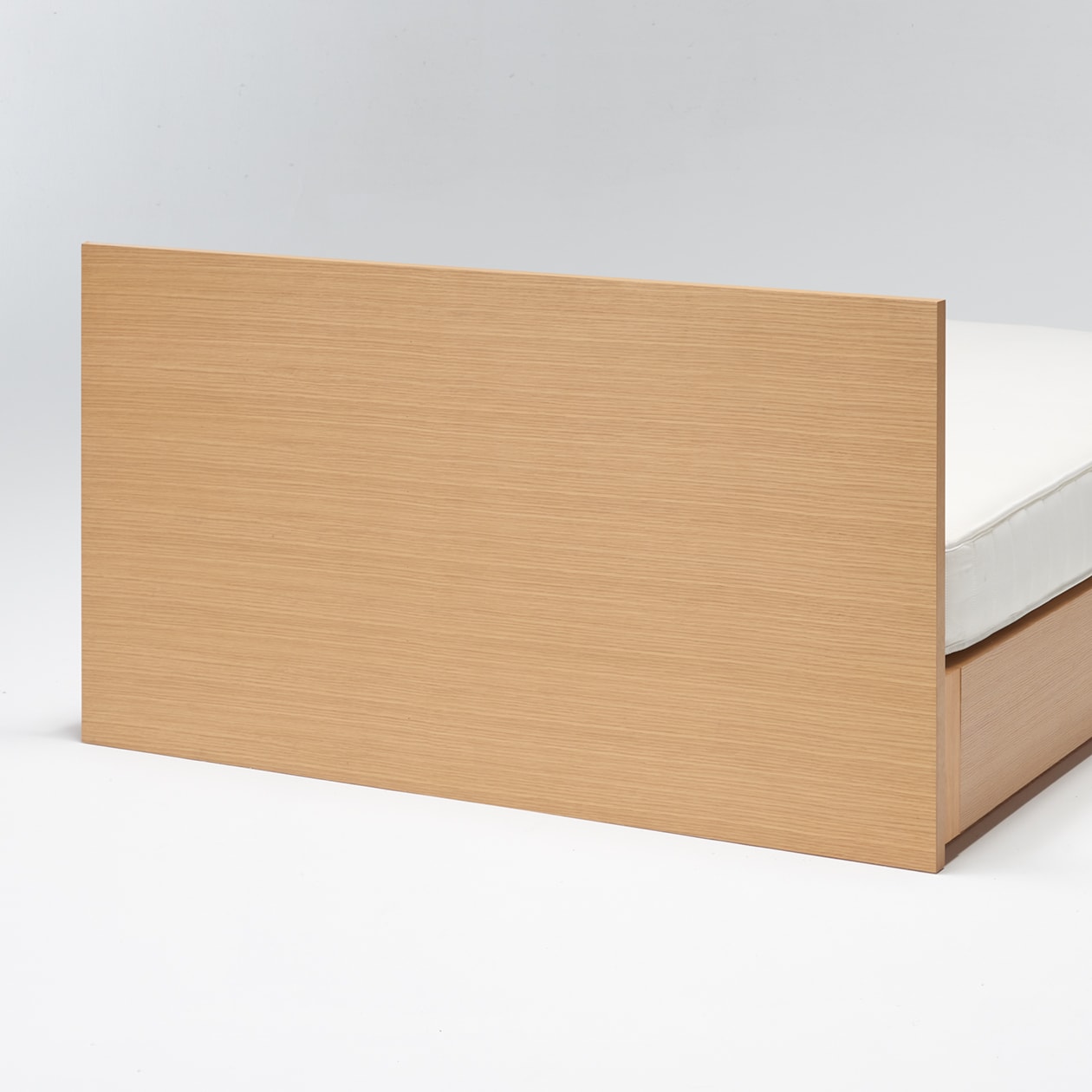 収納ベッド用ヘッドボード・キング・オーク材 | 無印良品