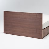 収納ベッド用ヘッドボード・キング・ウォールナット材