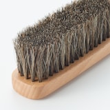 ブナ材くつホコリ取りブラシ