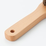 ブナ材くつホコリ取りブラシ