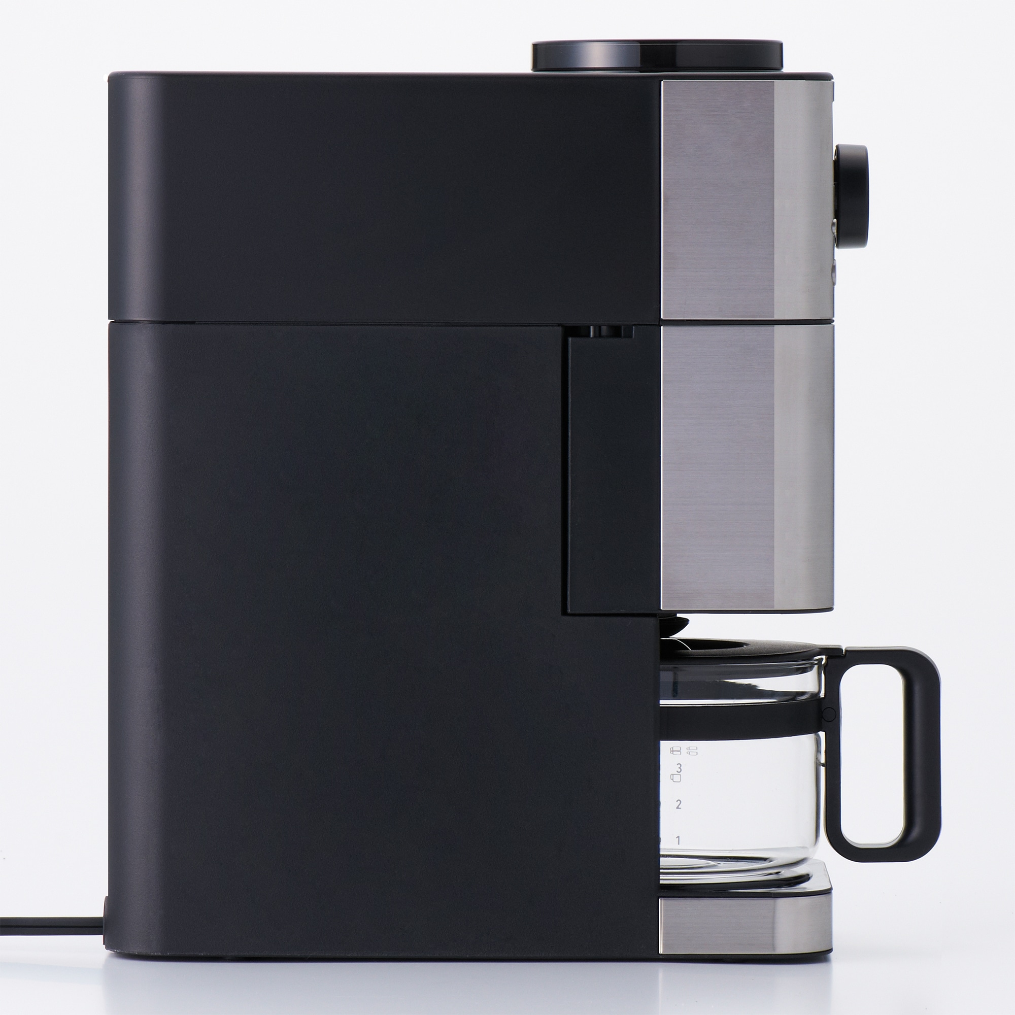 豆から挽けるコーヒーメーカー