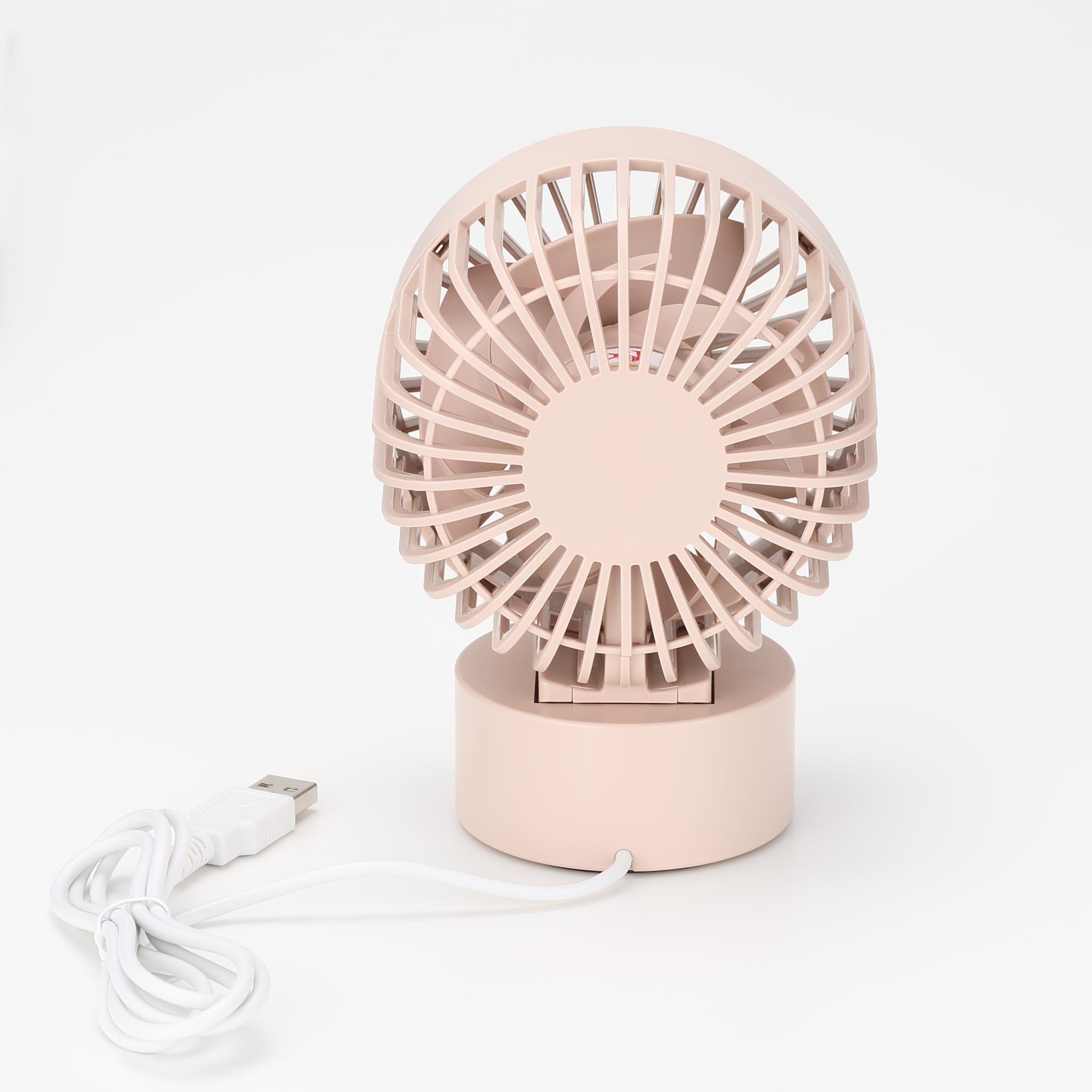 USBデスクファン（低騒音ファン）・ピンク | 無印良品