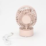 ＵＳＢデスクファン（低騒音ファン）・ピンク