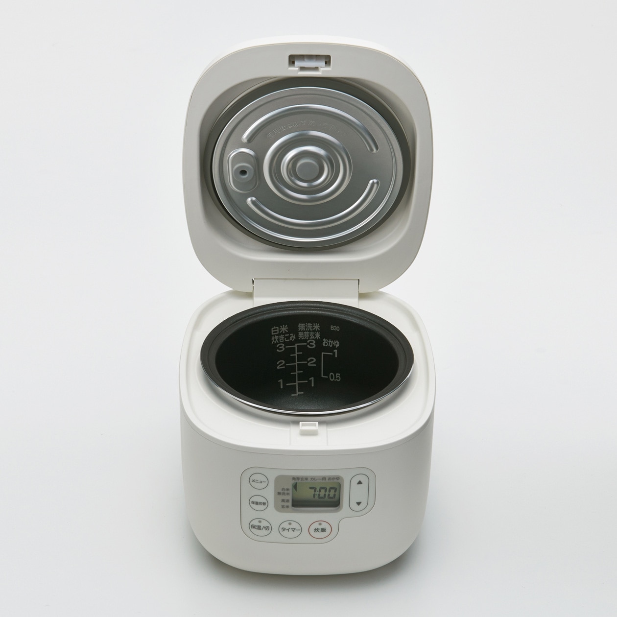 しゃもじ置き付き炊飯器・３合