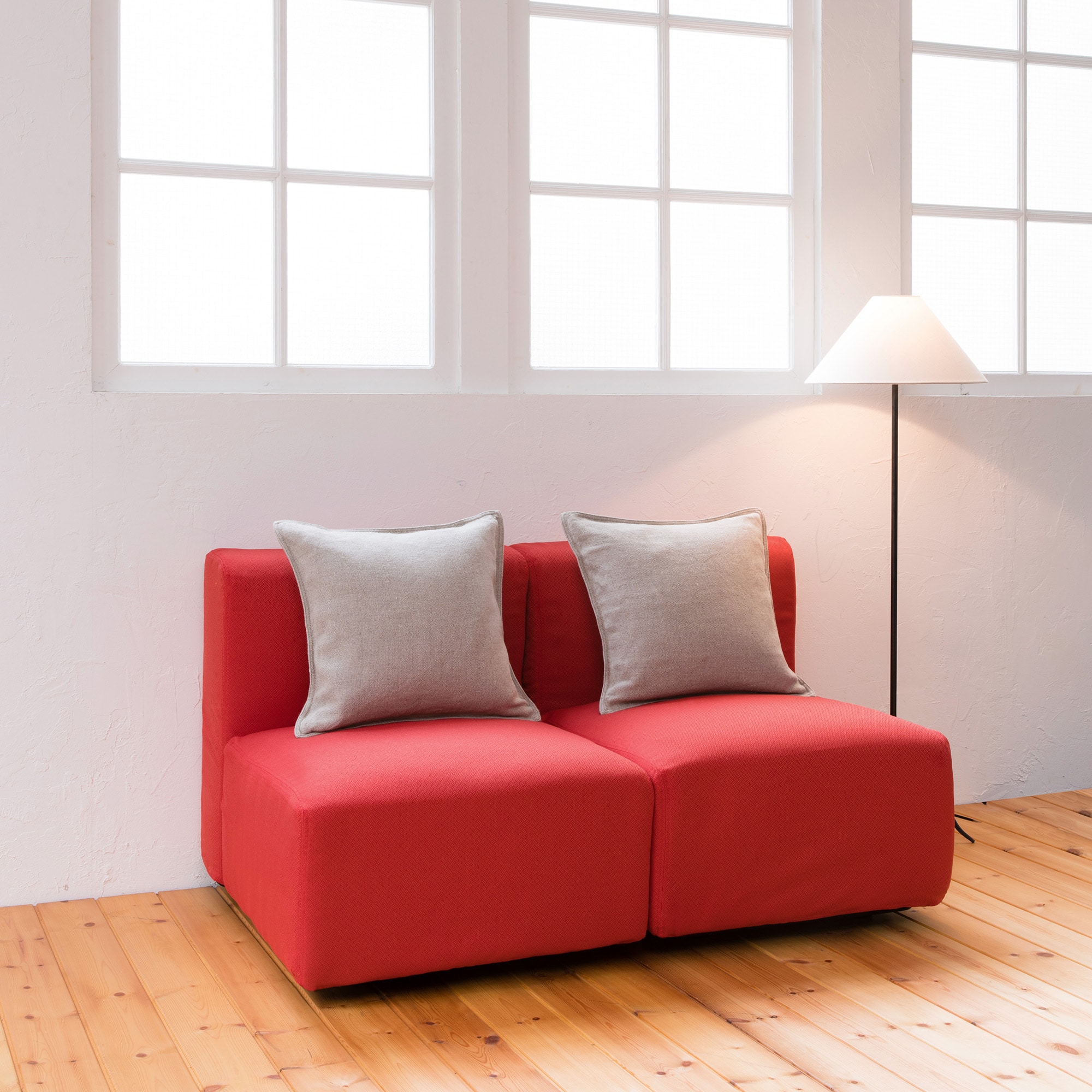 ユニットソファ本体・アームレス・小（モールドクッション仕様）