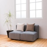 ユニットソファ本体・アームレス・小（モールドクッション仕様）