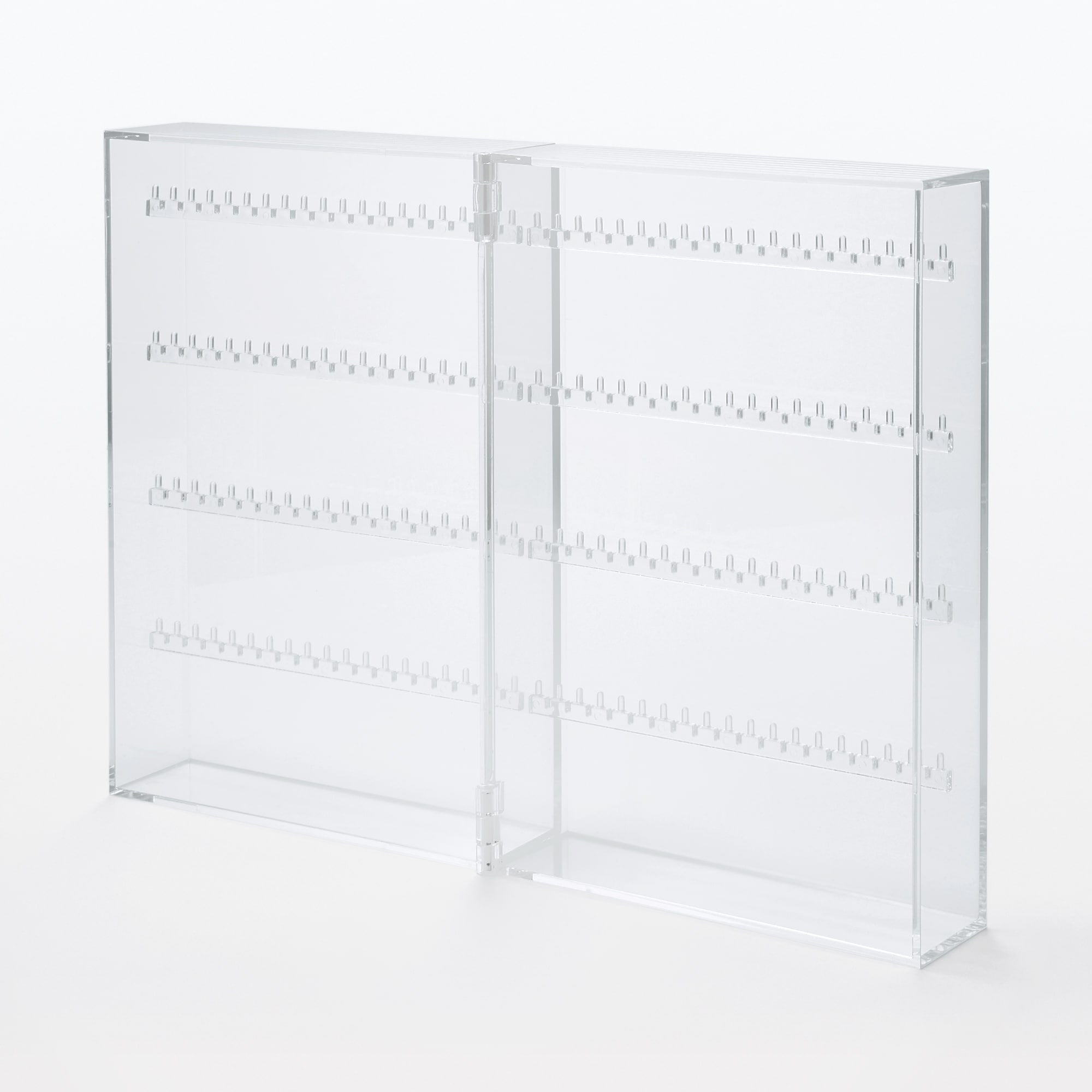 アクリルネックレス・ピアスケース・見開きタイプ