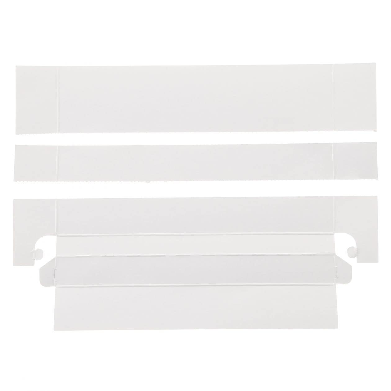 ポリプロピレン収納ケース用フロントインデックス 幅２６ｃｍ用 ４枚入り ポリプロピレン収納 通販 無印良品