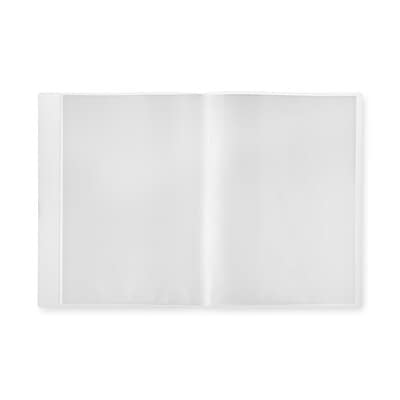 ポリプロピレン携帯に便利なスリムクリアホルダー　Ａ４・２０ポケット