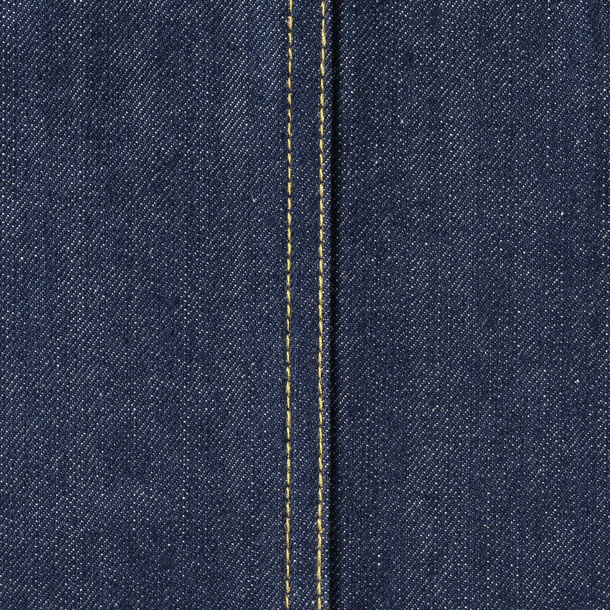 綿デニムユニットソファオットマン小用カバー／ブルー