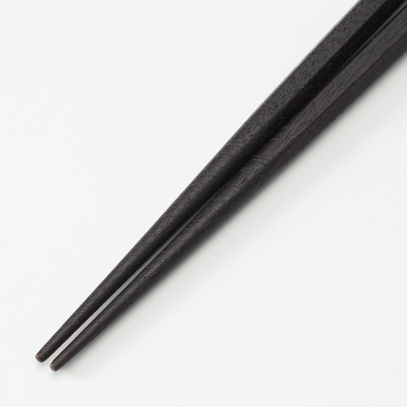 すり漆　六角箸
