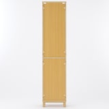 オーク材薄型ラック・大・奥行２２ｃｍ