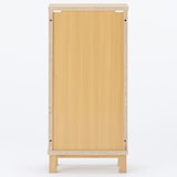 オーク材薄型ラック・小・奥行２２ｃｍ