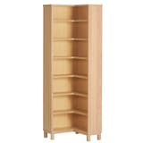 オーク材薄型ラック・コーナー用・大・奥行２２ｃｍ