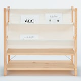 パイン材ユニットシェルフ用・帆布マガジンラック・幅８６ｃｍ用