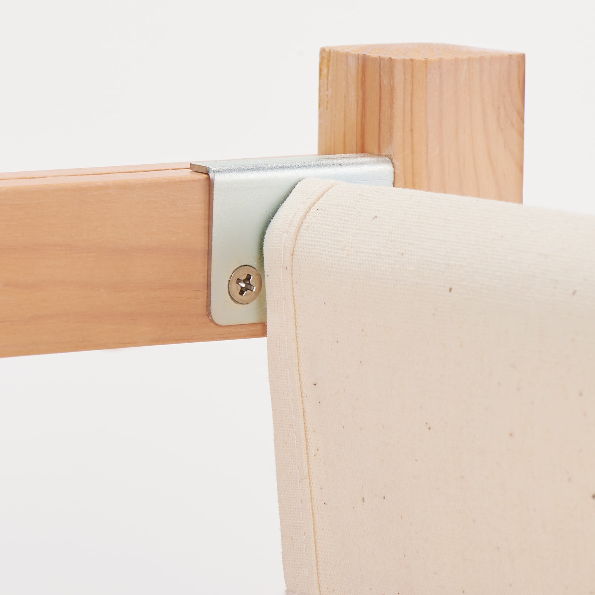 パイン材ユニットシェルフ用・帆布マガジンラック・幅５８ｃｍ用