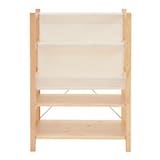 パイン材ユニットシェルフ用・帆布マガジンラック・幅５８ｃｍ用