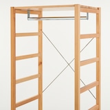 パイン材ユニットシェルフ用・ワードローブバー・幅５８ｃｍ用