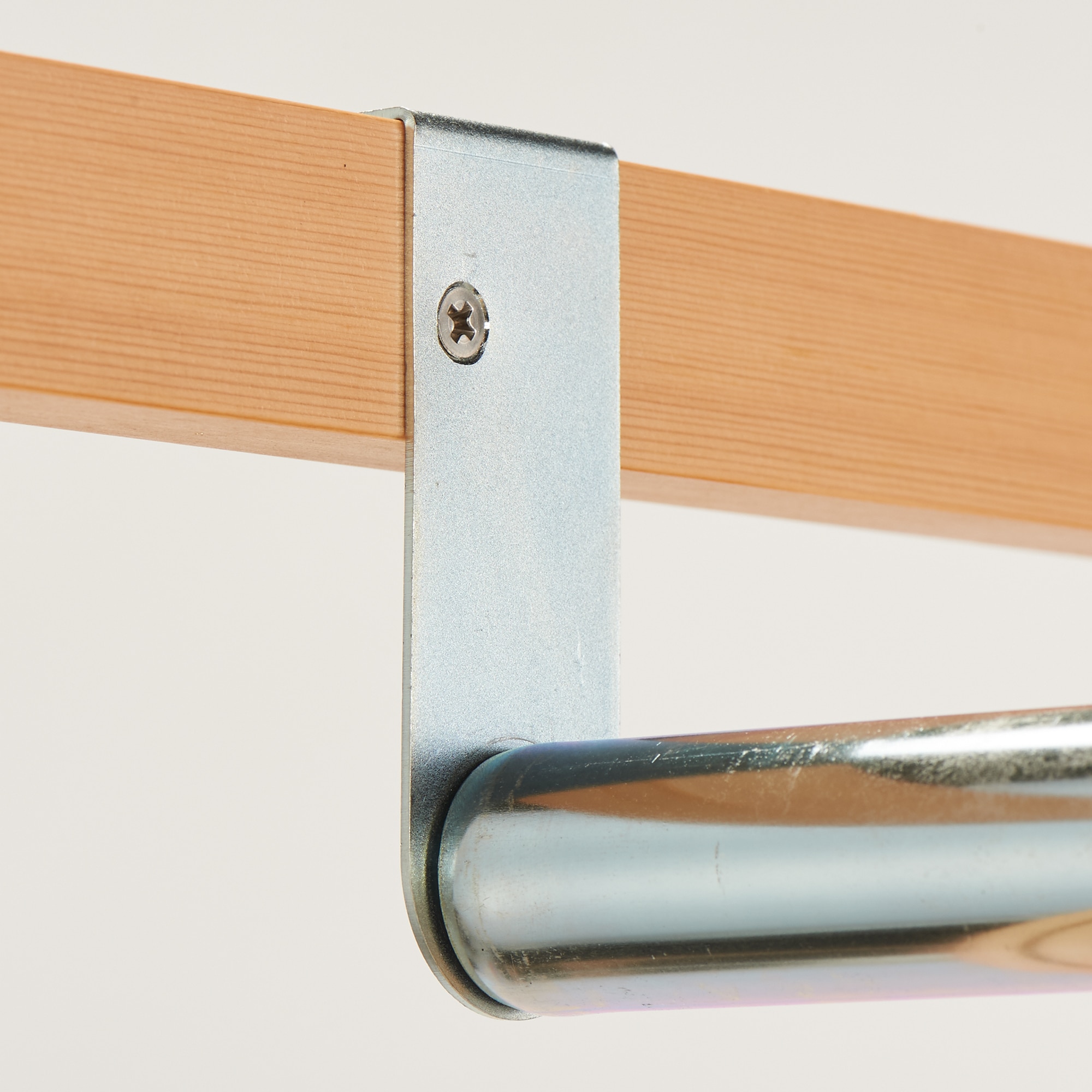 パイン材ユニットシェルフ用・ワードローブバー・幅５８ｃｍ用