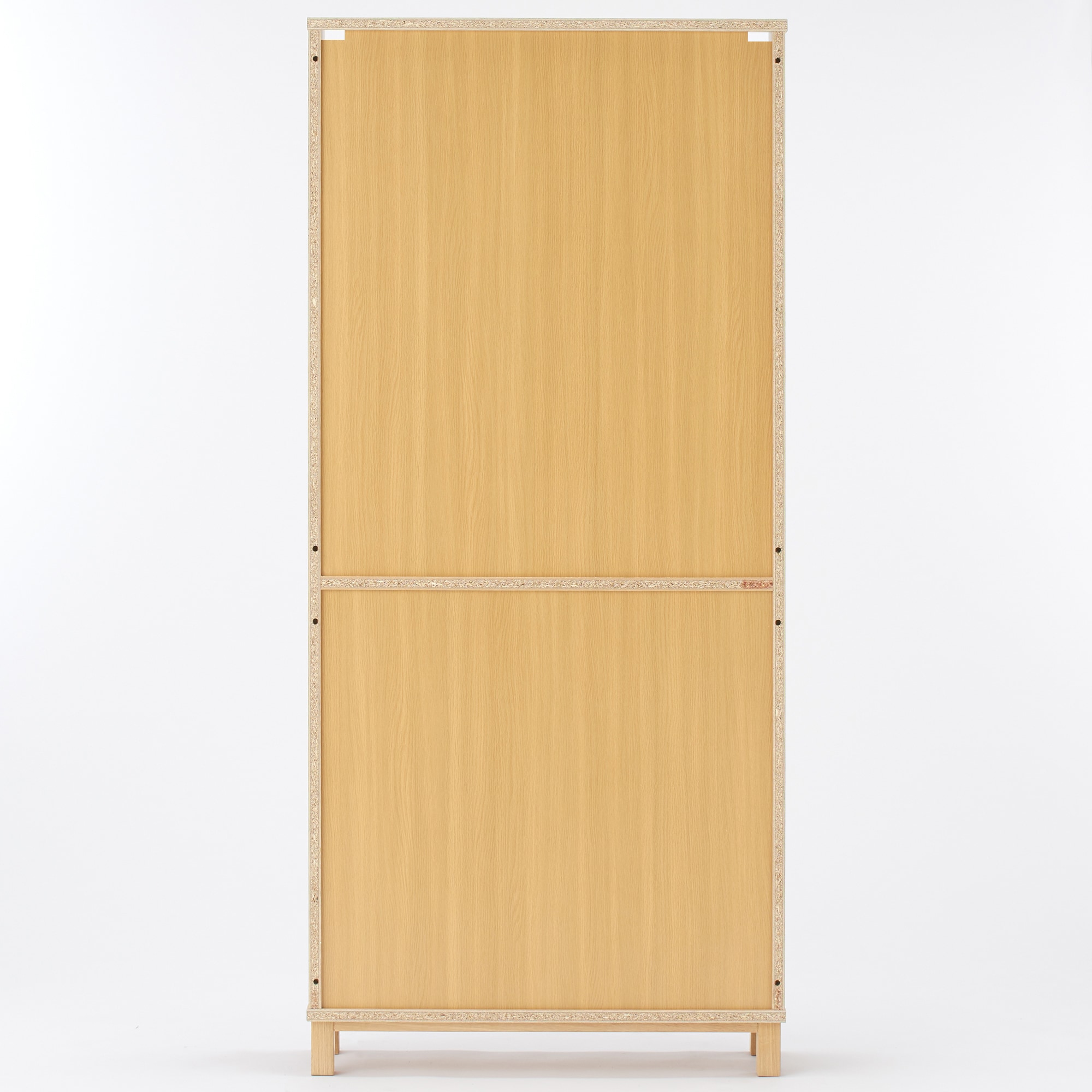 オーク材薄型ラック・ワイド大・奥行２２ｃｍ