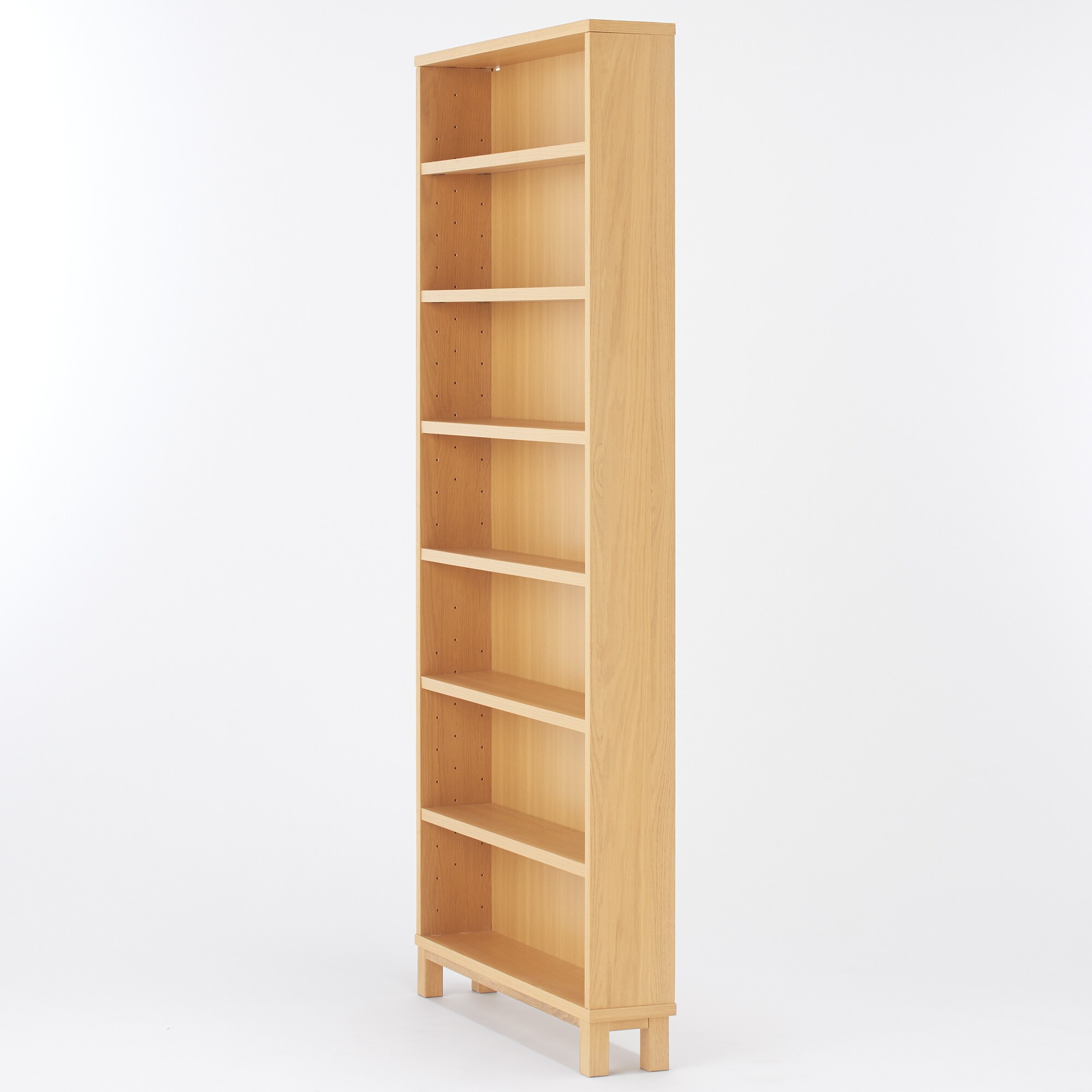 オーク材薄型ラック・ワイド大・奥行１６ｃｍ