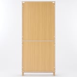 オーク材薄型ラック・ワイド大・奥行１６ｃｍ