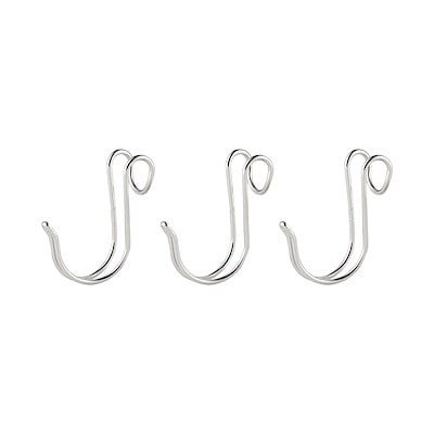 ステンレス横ブレしにくいフック・小　３個入