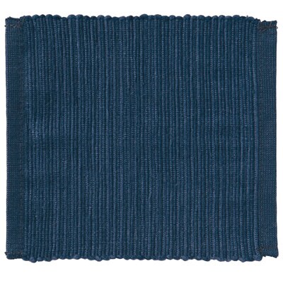 インド綿手織コースター ブルー 約幅１０ 奥行１０ｃｍ 通販 無印良品