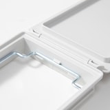 【パーツ】ポリプロピレンごみ箱・角型／小用フタセット