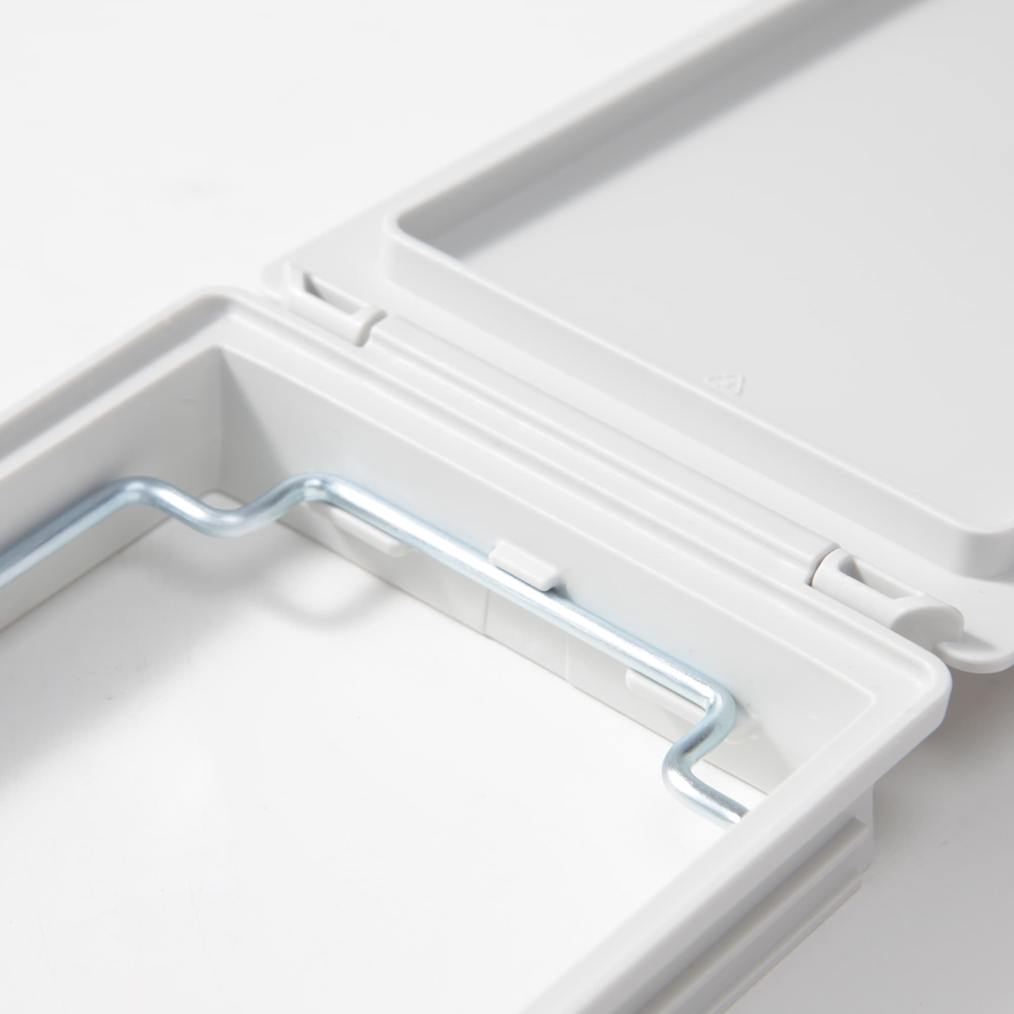 【パーツ】ポリプロピレンごみ箱・角型／小用フタセット