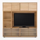 スタッキングキャビネット・ガラス扉（左右セット）