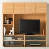 スタッキングキャビネット・木製扉（左右セット）・オーク材